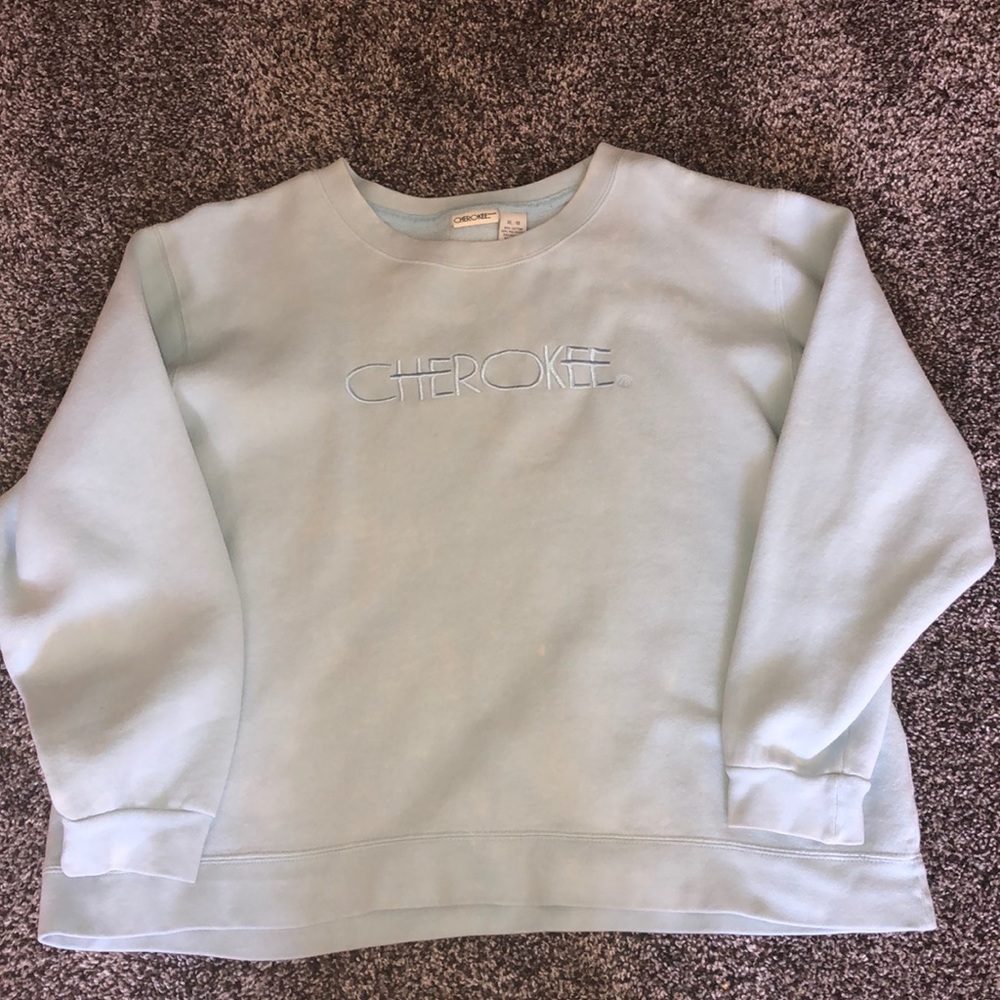 Vintage oversized crew neck
